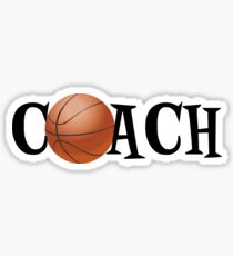 Basketball Coach Sticker