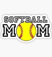 Softball Mom Sticker