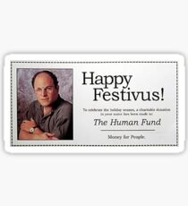 George Costanza - Happy Festivus Sticker