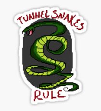 Tunnel Snakes Rule Sticker