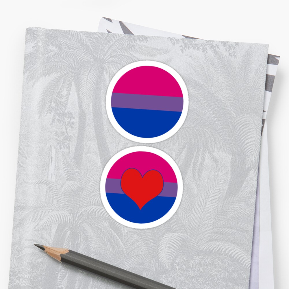 Bisexual Flag Stickers Stickers By Sam Segal Redbubble 2792