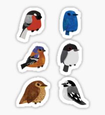 Beautifully Designed Bird Breed Sticker Set Sticker