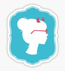 La Fille Méchante Sticker