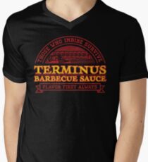 Flavor First Always Men's V-Neck T-Shirt