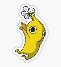 Yellow Jumping Pikmin Sticker