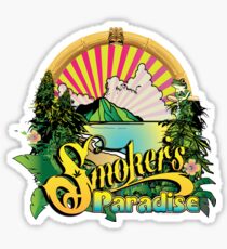 Smokers Paradise Sticker
