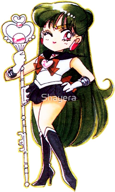 chibi sailor pluto p=sticker