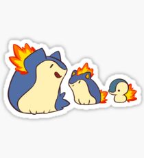 Line of cute Sticker
