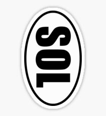 Pegatina Sol - European Style Oval Country Code Sticker