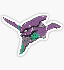 Duplicity of an Eva - sticker Sticker