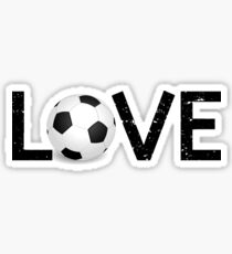 Pegatina Amor de fútbol
