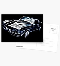 1967 Ford Mustang Shelby GT500 Postcards