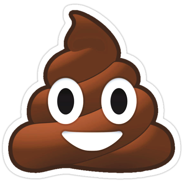 "Poop" Stickers by MATDiamonds Redbubble