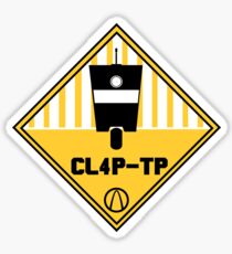 CL4P-TP Warning Sticker