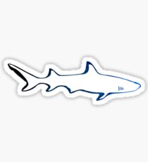 Shark Outline Sticker