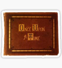 Once Upon A Time - Book Sticker Sticker