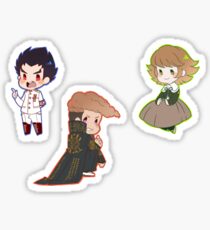 Dangan Ronpa Ishimaru, Mondo, Chihiro Sticker