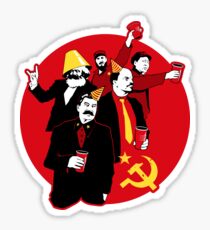 The Communist Party Sticker Sticker