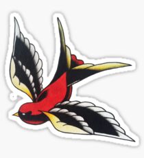 Right Swallow Sticker