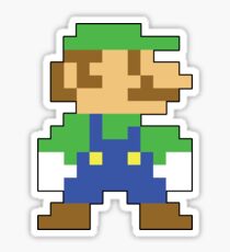 Super Mario 3D World Luigi Sprite Sticker