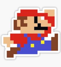 8-bit Mario Sticker