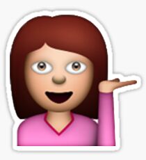 Hair toss emoji Sticker