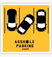 Parking Sticker Award - For TURDS - Parking Sticker Sticker