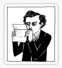 Edgar Allen Poe Sticker