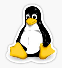 Tux the Linux Penguin - Acceptable Resolution Sticker