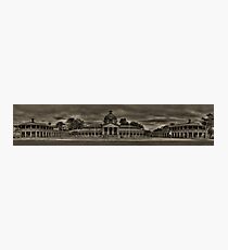 Colonial Elegance - Sepia (45 Exposure HDR Panorama) - Bathurst Court House c1880, Bathurst, NSW Australia - The HDR Experience Photographic Print