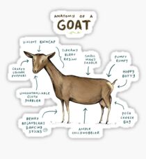 Anatomy of a Goat Sticker