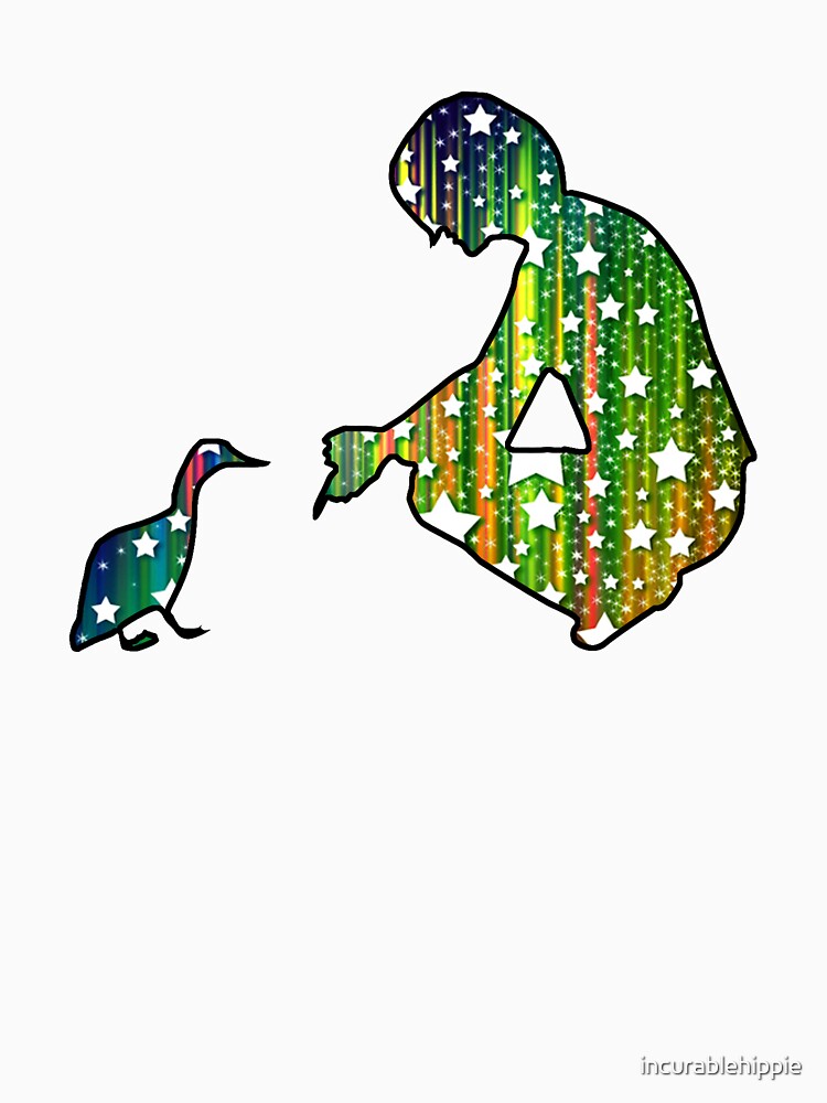 Starry Duck Silhouette by incurablehippie