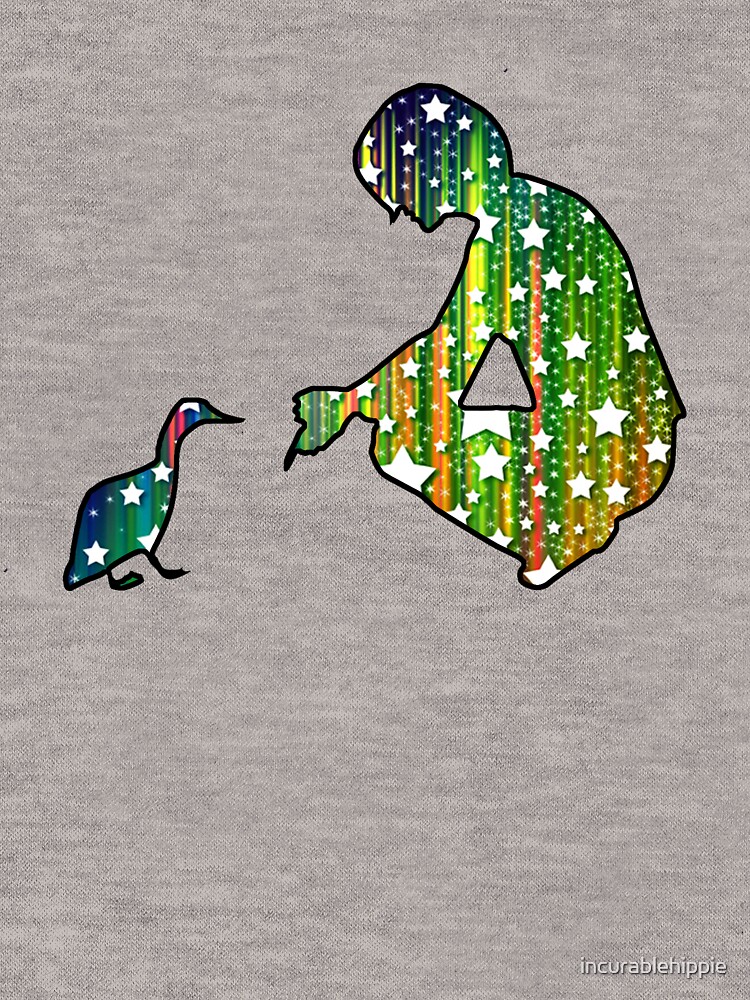 Starry Duck Silhouette by incurablehippie