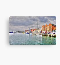 Poole Quay Canvas Print