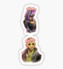 Flower Effect - Tali, Thane Sticker