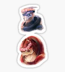 Flower Effect - Garrus, Wrex Sticker