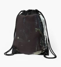 Street near our hotel Firenze Italy 19840707 0001 Drawstring Bag
