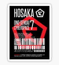 Hosaka Ono-Sendai Cyberspace 7 Label - Prints/Sticker only Sticker