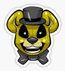 Golden Freddy: Stickers | Redbubble