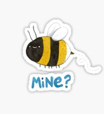 Bee Mine Sticker