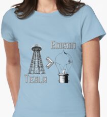 Tesla superiority Women's Fitted T-Shirt