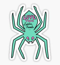 Love Your Spider Friends Sticker