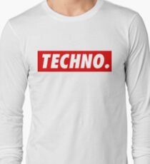 Techno. Long Sleeve T-Shirt