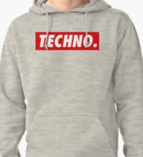 Techno. Pullover Hoodie
