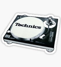 Technics 1200 Vintage Sticker