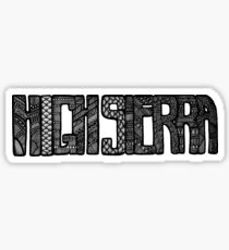 High Sierra Sticker