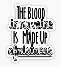 5 Seconds Of Summer-Jet Black Heart Sticker