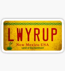 LWYRUP (Breaking Bad, Better Call Saul) Sticker
