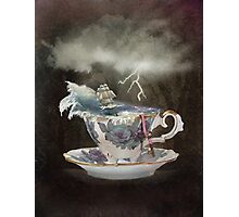 like a storm in a teacup