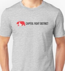 Capitol Fight District Tee with black font Unisex T-Shirt